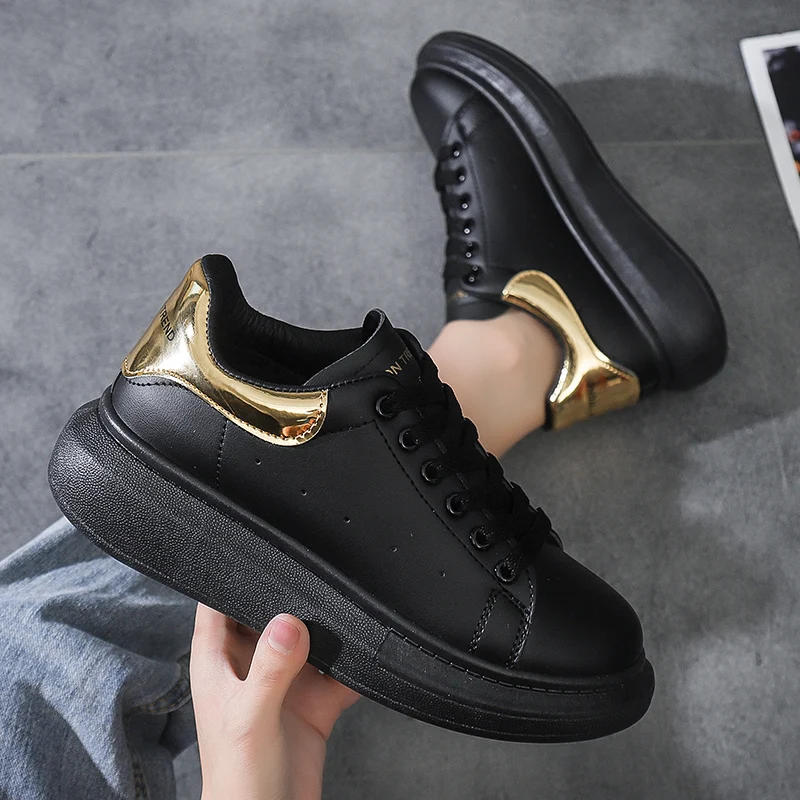 Size 35-44 Couple 2020 Men Women Tennis Shoes Air Cushion Breathable Black white Non-slip Sneakers Sport Trainers Basket Homme