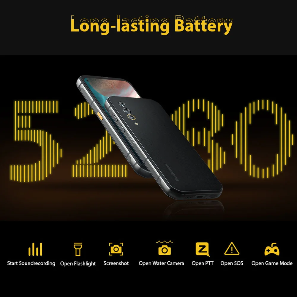 Смартфон Blackview BL6000 Pro 5G дюйма 8 + 256 ГБ 6 36 &quot IP68 водонепроницаемый тройная камера 48