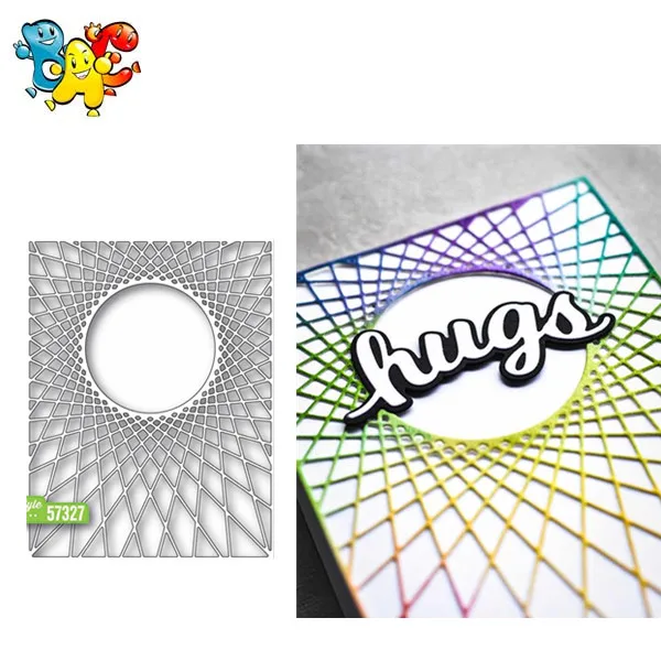 Фоновые Вырубные штампы для сделай сам скрапбукинга/фотоальбома декоративное