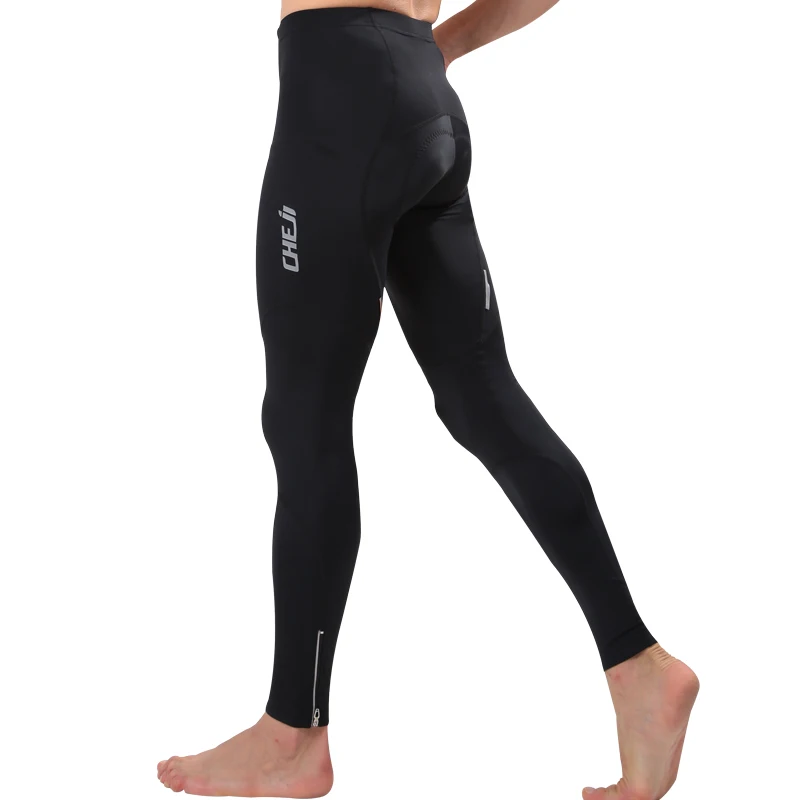 Брюки CHEJI мужские для велоспорта дышащие длинные брюки с подкладкой горного и