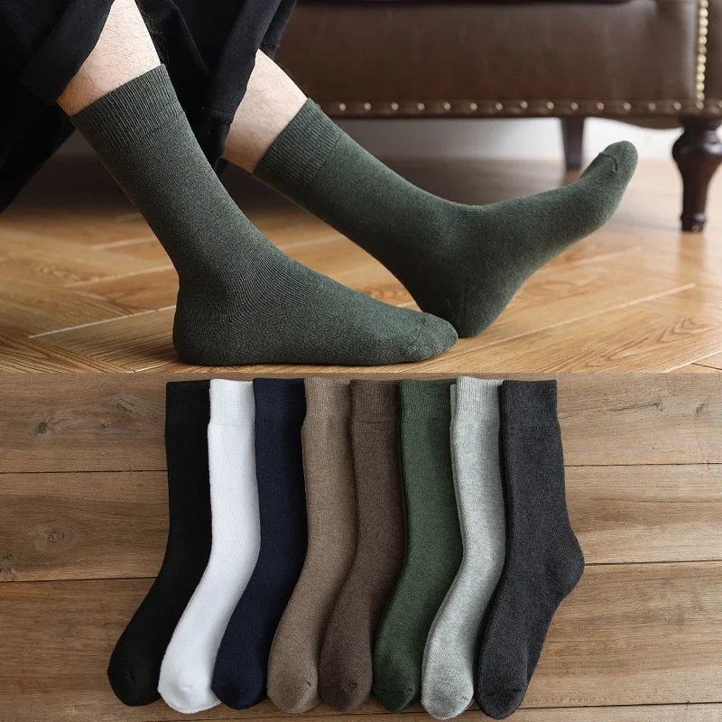 

Men's Plush socks in autumn and winter