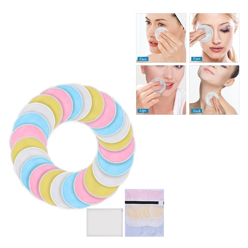 16 шт многоразовый спонж для макияжа пудра раствор лица губка натуральный