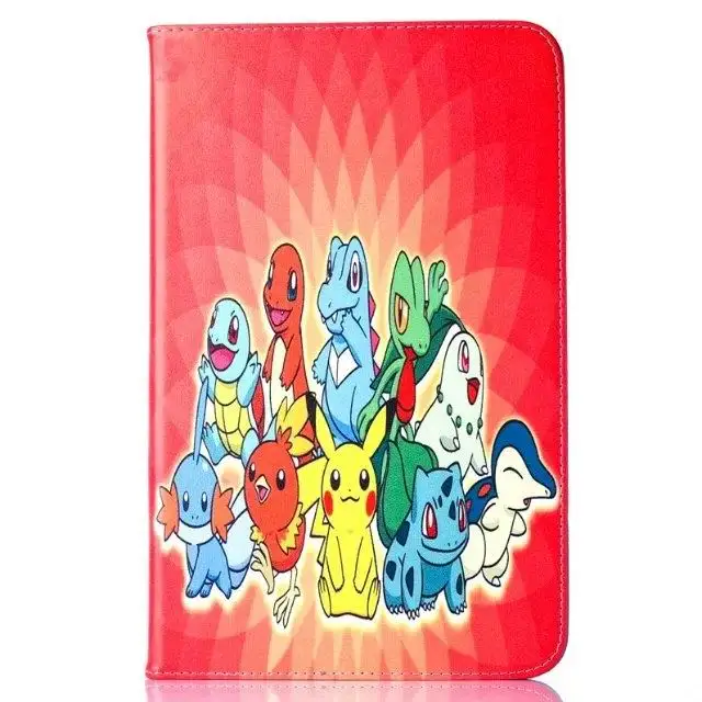 Чехол для samsung Galaxy Tab A A6 10,1 T580 T585 T580N чехол Pokemon Go Милый Пикачу чехол для планшета откидная подставка оболочка coque para