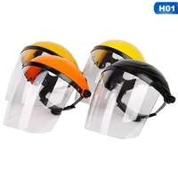 1pcs safe welding helmets welder lens grinding visor radiation face masks head mounted protection soldering hat welding helmets