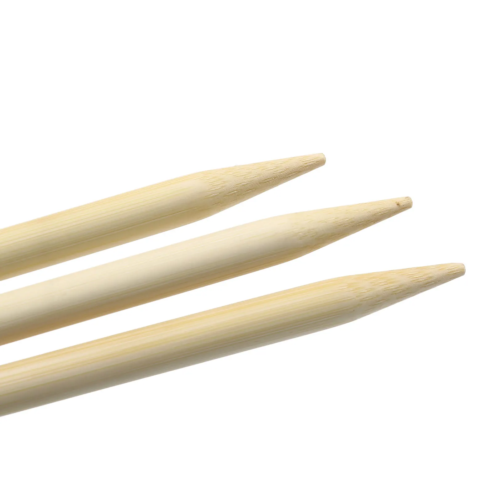 Спицы для вязания бамбуковые двусторонние длиной 20 см 8 мм 5 шт. | Дом и сад