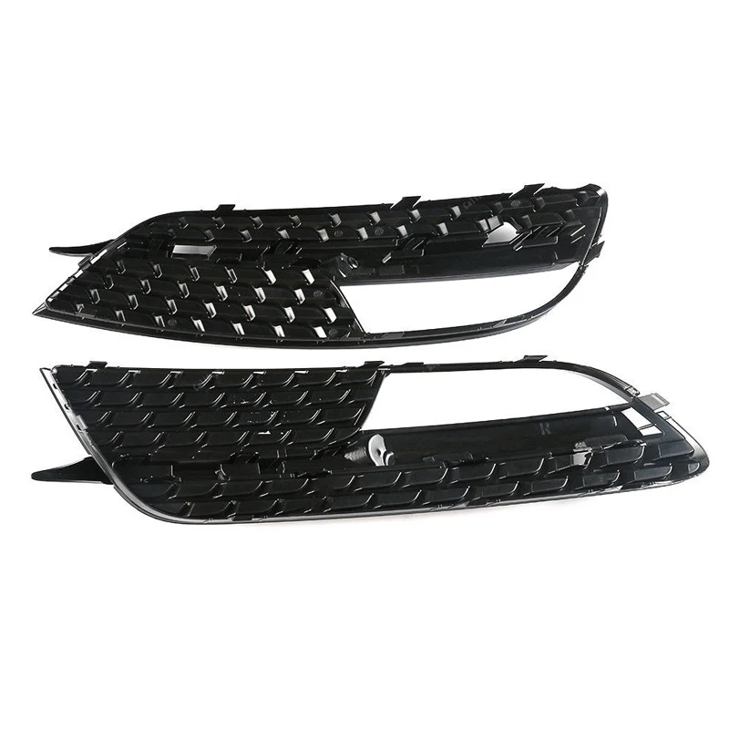 

CITALL 1 Pair 8T0807681H 8T0807682H Car Front Lower Bumper Fog Light Lamp Cover Grill Fit For Audi A5 2012 2013 2014 2015 2016