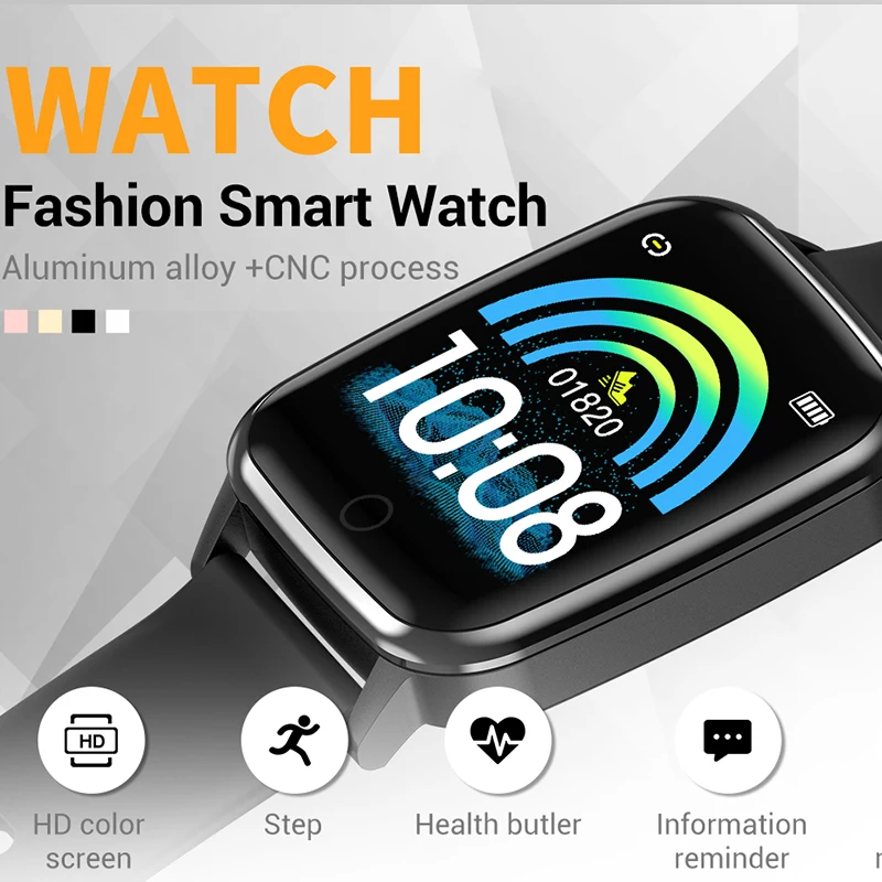 Смарт-часы 2020 спортивные часы пульсометр артериальное давление кислород монитор