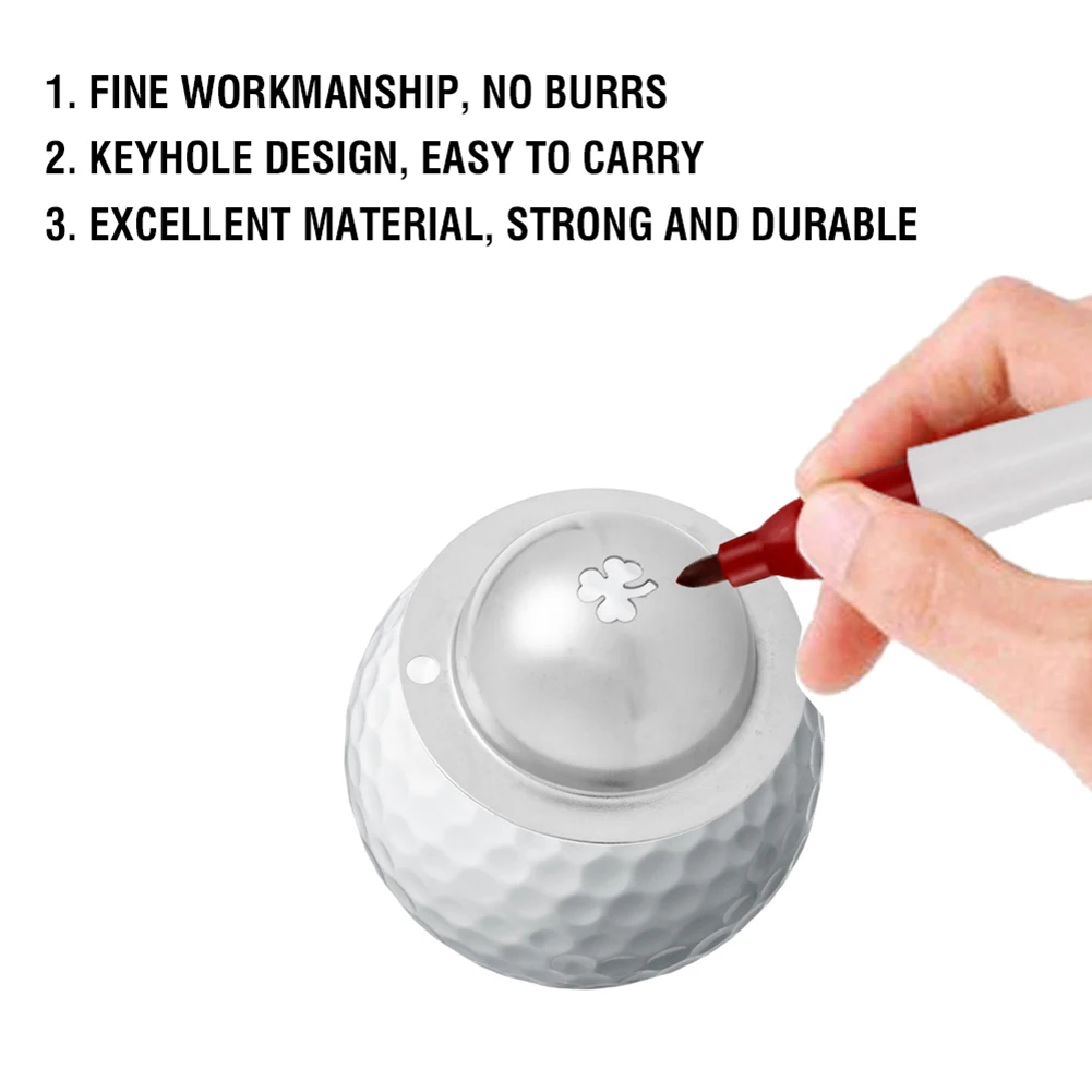 

Alignment Mark Golf Equiptment Accessory Golf Ball Liner Alignment Line Marker Training Template Alignment Marks Tool