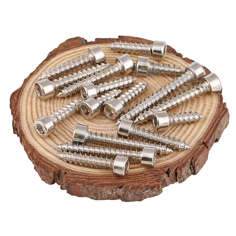 GuHua 8.8 High Strength Hexagon Socket Cheese Head Self Tapping Screws Nickelag Cup Hex M4M5M6 10PCS | Обустройство дома
