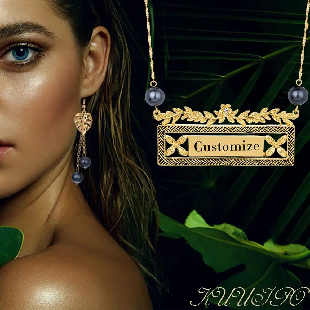 

Ожерелье Cring Coco с именем на заказ, цепочка с подвеской в виде надписи «Капитал» на Гаваи, подарок для любимой женщины на день рождения