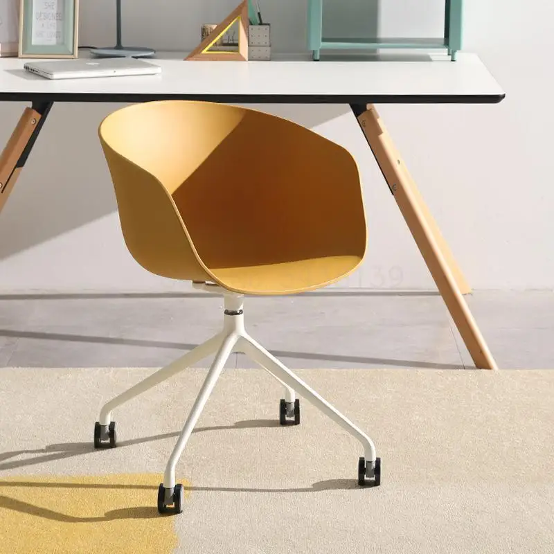 Скандинавский компьютерный стул вращающийся Вращающийся для дома