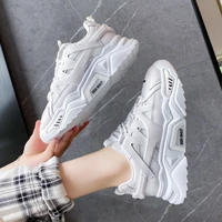 korean style dad shoes female 2021 summer new breathable mesh fashion sports shoes female student leisure running shoes
