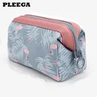 Многофункциональная дорожная косметичка, женские водонепроницаемые косметички с фламинго, дорожный органайзер, наборы туалетных принадлежностей, портативные косметички