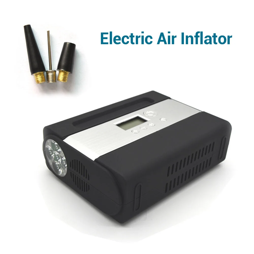 Портативный Автомобильный Электрический компрессор 12 В постоянного тока