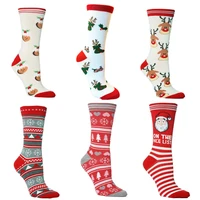 2020 new christmas socks christmas gifts mens womens socks autumn winter christmas eve new year gifts santa claus socks