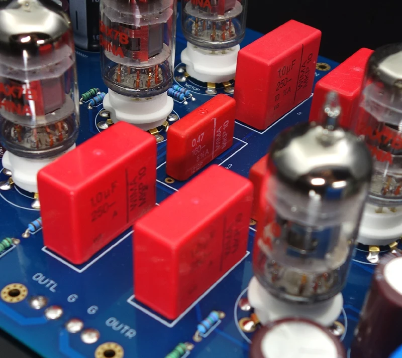 12AX7 6Z4 трубка, Усилитель мощности доска JP200 HIFI ламповый предусилитель буферный предусилитель DIY доска T0842