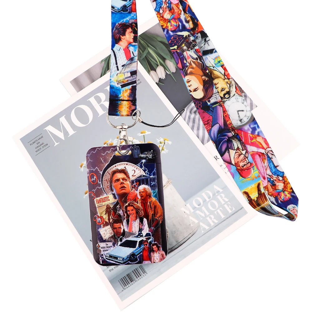 

JY116 Fashion Science fiction Lanyard For Keys ID Card Gym Phone Strap USB Badge Holder DIY Lariat Future Lanyard