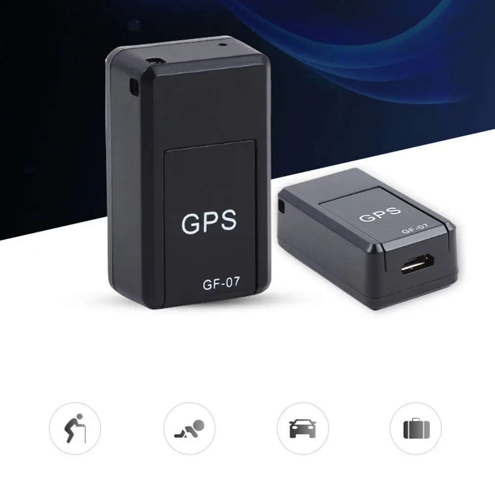 Мини GF07 магнитный автомобильный трекер GPS отслеживание в реальном времени
