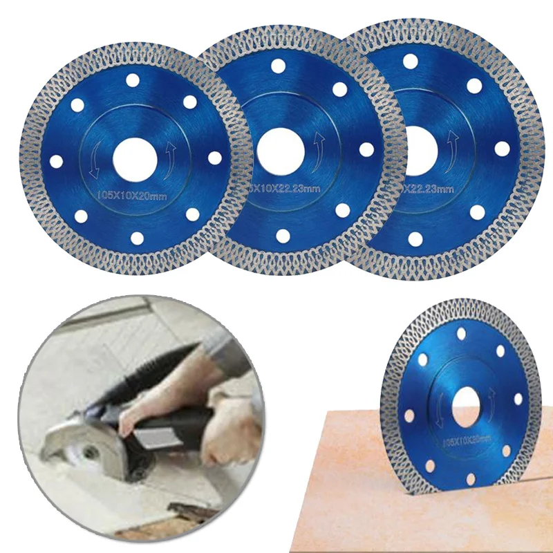 

105/115/125mm Turbo Diamond Saw Blade Granite Marble Cutting Disc Concrete Porcelain Tile Ceramic Blades For Angle Grinder