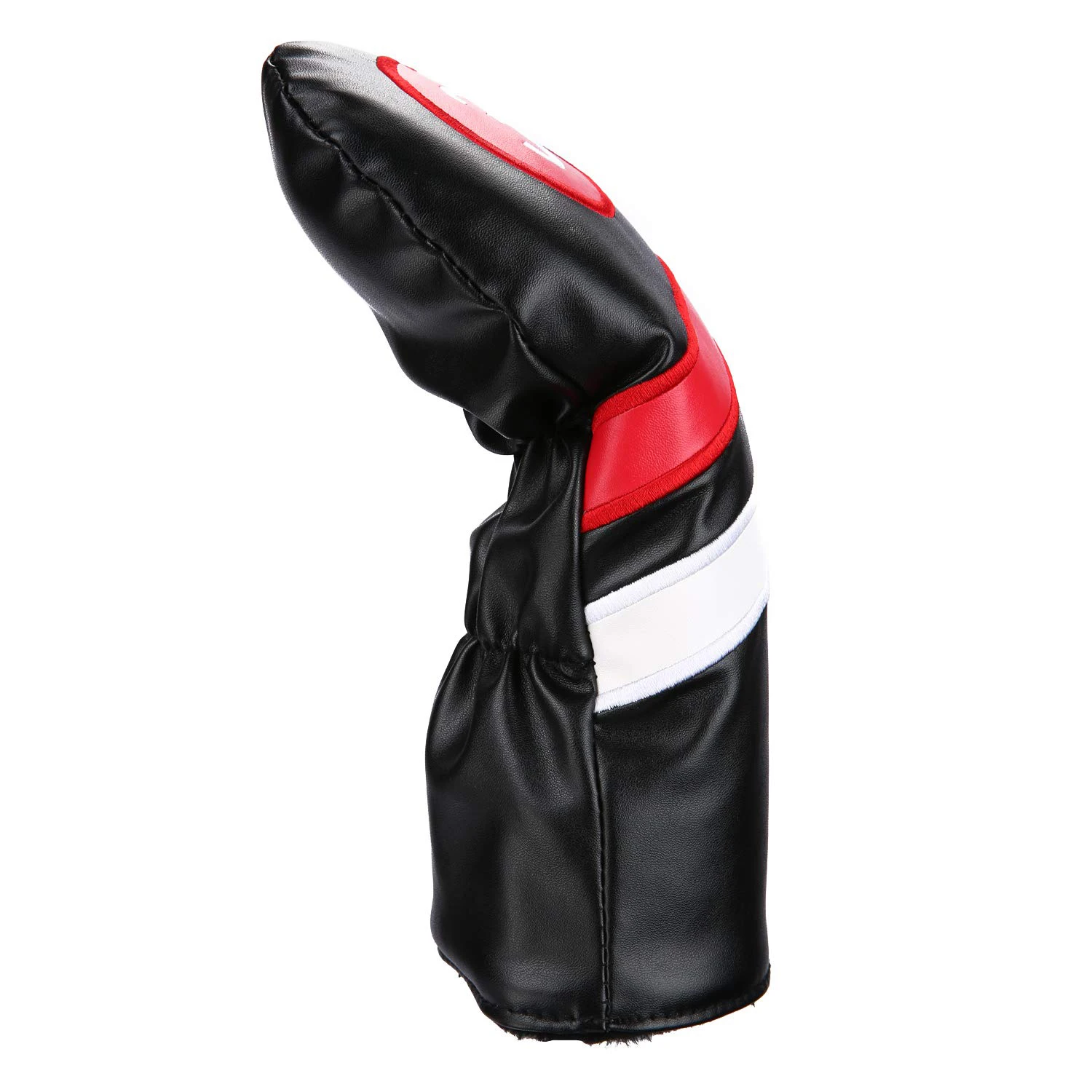 

Golf Head Covers 3Pcs/Set Driver Fairway Wood Headcovers Black Red Vintage Pu 1 3 5 Driver