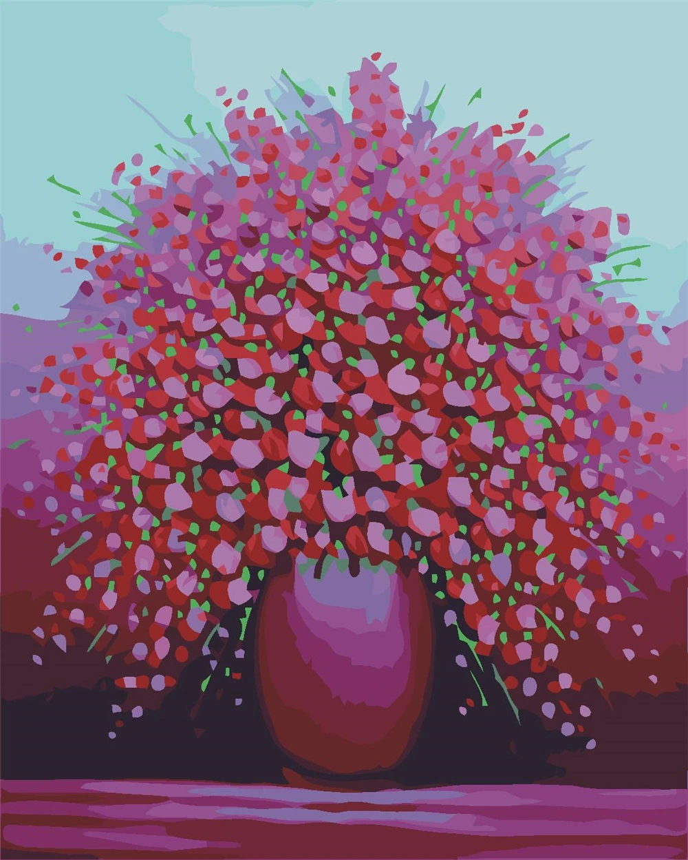 

Набор для рисования по номерам на холсте «любовь»