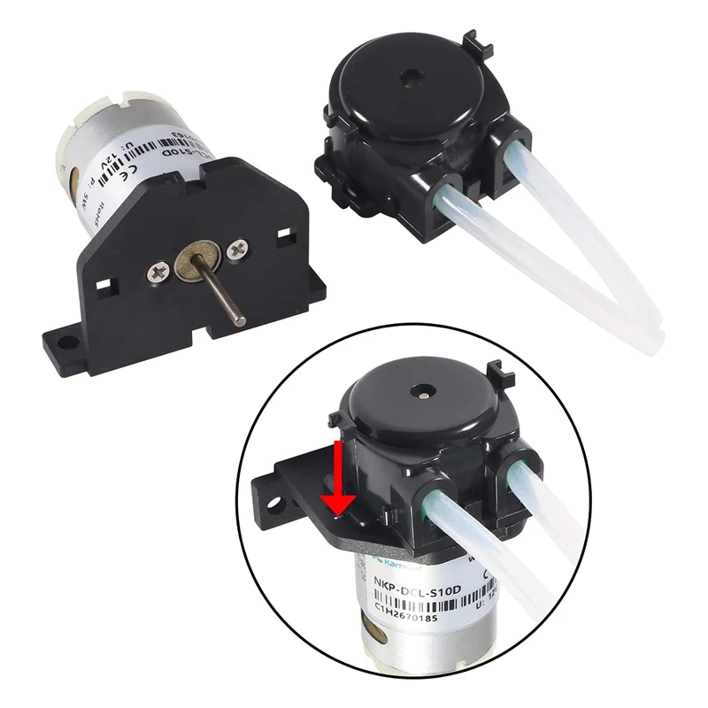 12 В для дозирующего насоса Arduino DC перистальтическая дозирующая головка с