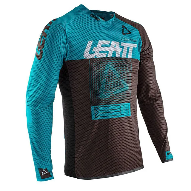 Мотоцикл Горный leatt команда Горные Джерси MTB fox внедорожный DH MX велосипед локомотив рубашка беговые горный велосипед Джерси - Цвет: 7
