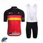 Одежда для велоспорта для мужчин 2020 команда Испании дышащий костюм для триатлона с коротким рукавом индивидуальный комплект для велоспорта Mtb женская одежда