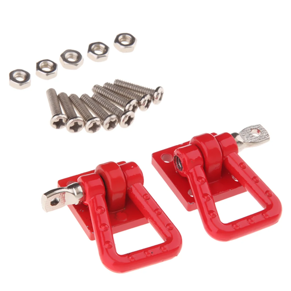 

Hitch Tow Shackles Hooks RC Car Parts Tow Hooks For Climbing Car Trailer