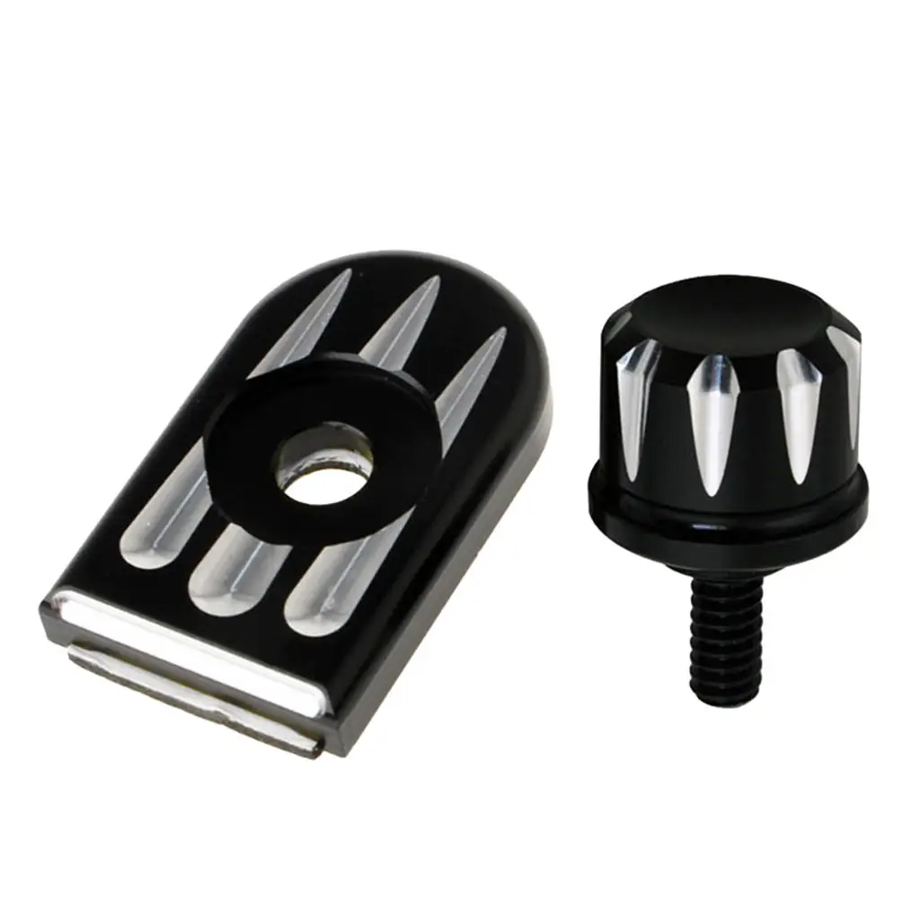 Алюминиевый сиденье на крыле болт язычок винт режущий край крышка для Harley типа C |