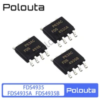 10 pcslot polouta fds4935 fds4935a fds4935b sop8 smd field effect transistor package multi specification electric component