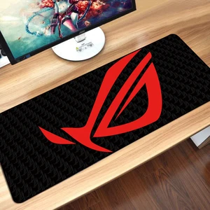 Большой игровой коврик для мыши с фиксируемой кромкой, коврик для мыши и клавиатуры из натурального каучука, Противоскользящий коврик для компьютерной мыши размера XL