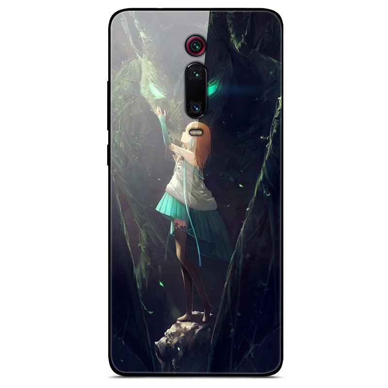 31 Tempered Glass Case For Xiaomi mi 9T Cover Mi9T Pro Soft Bumper 3D Cat Printing Funda For Xiaomi mi 9T Pro mi9T Mi9 T Phone Case - Цвет: 31