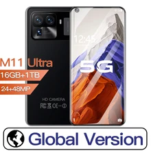 Teléfono Inteligente M11 Ultra, versión Global, 16GB + 512GB, 10 núcleos, cámara de 48MP, 5G, Android, 6800mAh (1)