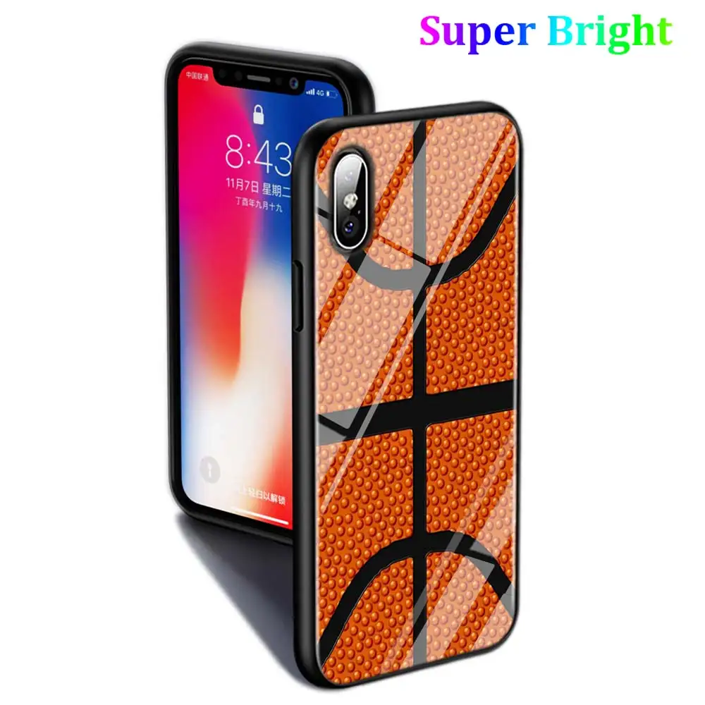 Черный чехол для iPhone 11 11Pro X XR XS Max 8 7 6 6S Plus 5S 5 SE глянцевый телефона|Бамперы| |