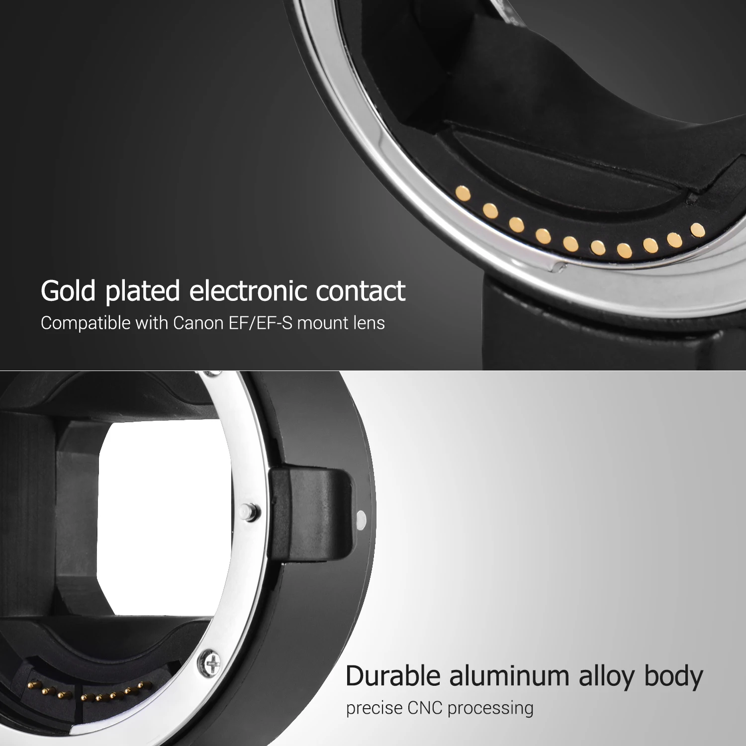 Andoer кольцо адаптер для крепления объектива цифровой Автофокус Canon EF/EF S Крепление