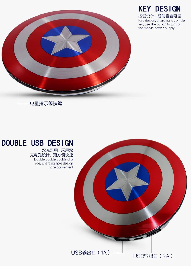 Новое защитное Зарядное устройство USB 6800 мАч для всей модели с посылка вкой |