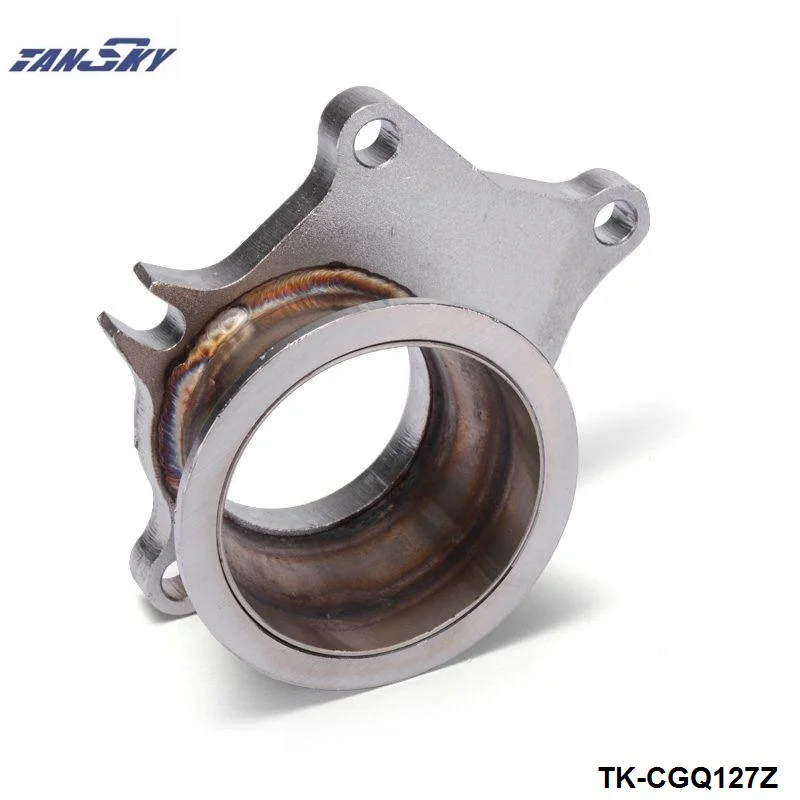T04E T3/T4 T3 .63A/R 5 bolt to 3&quot vband Stainless Steel Turbo Manifold Flange Adapter TK-CGQ127Z |