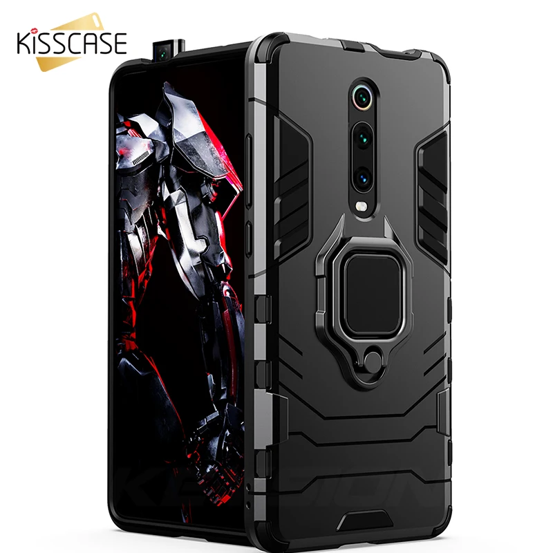 Чехол для Mi А3 KISSCASE противоударный бронированный чехол Xiaomi mi 9 8 A3 подставка