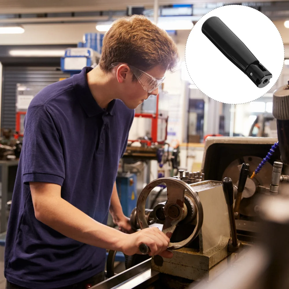 

2pcs Revolving Handle Lathe Crank Handle Machine Handle Grip Rotating Handles