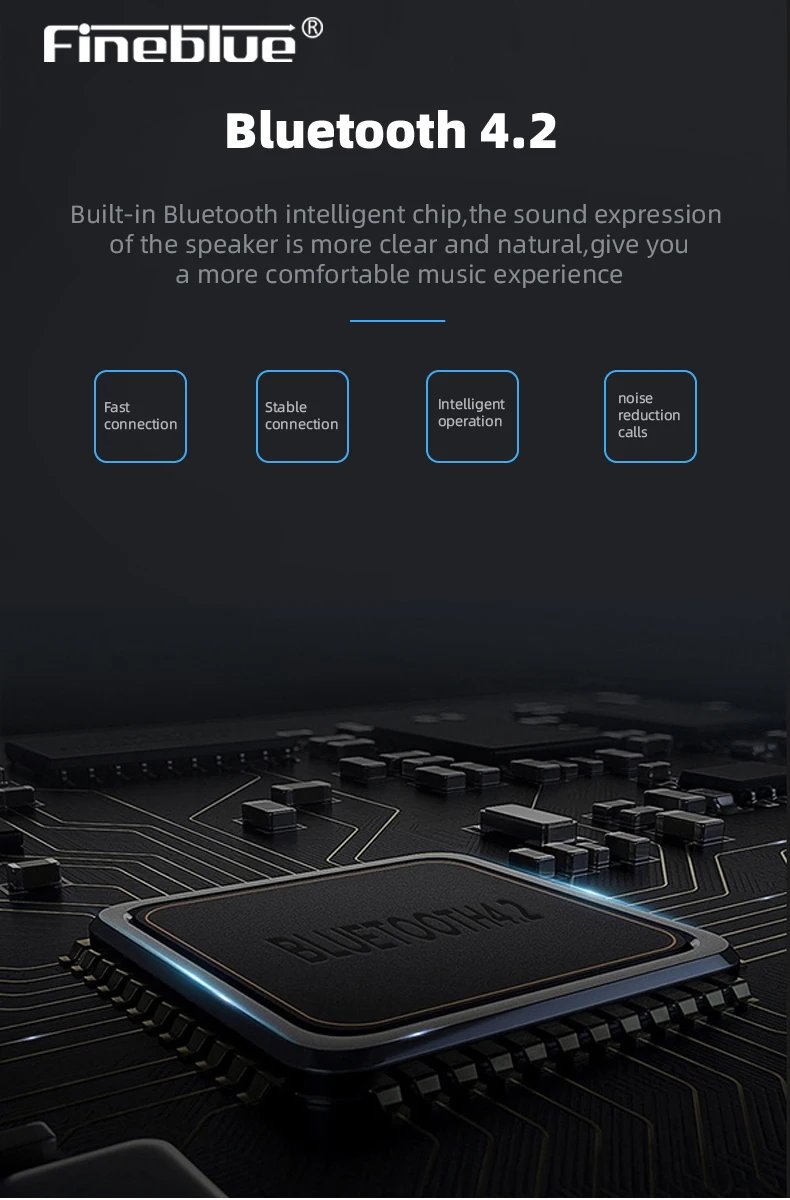 Fineblue MK22 TWS беспроводной динамик Bluetooth мини-динамик светодиодный свет мега бас стерео музыка портативный водонепроницаемый