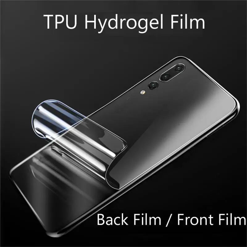 

TPU Hydrogel Film For Huawei P smart Plus Back Film Screen Protector Soft Explosion-proof Front Film Full Coverage