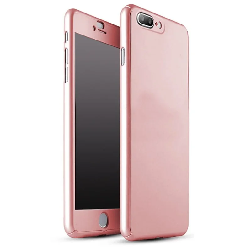 

Case Tempered Glass Protective Glass 360 For iPhone 6 7 8 X XR XS MAX XR 11 12