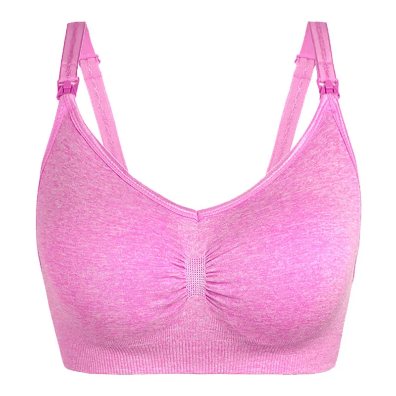 

Cotton Maternity Nursing Bras Pregnant Breastfeeding Pregnancy Women Underwear Breast Feeding Bra soutien gorge allaitement Size