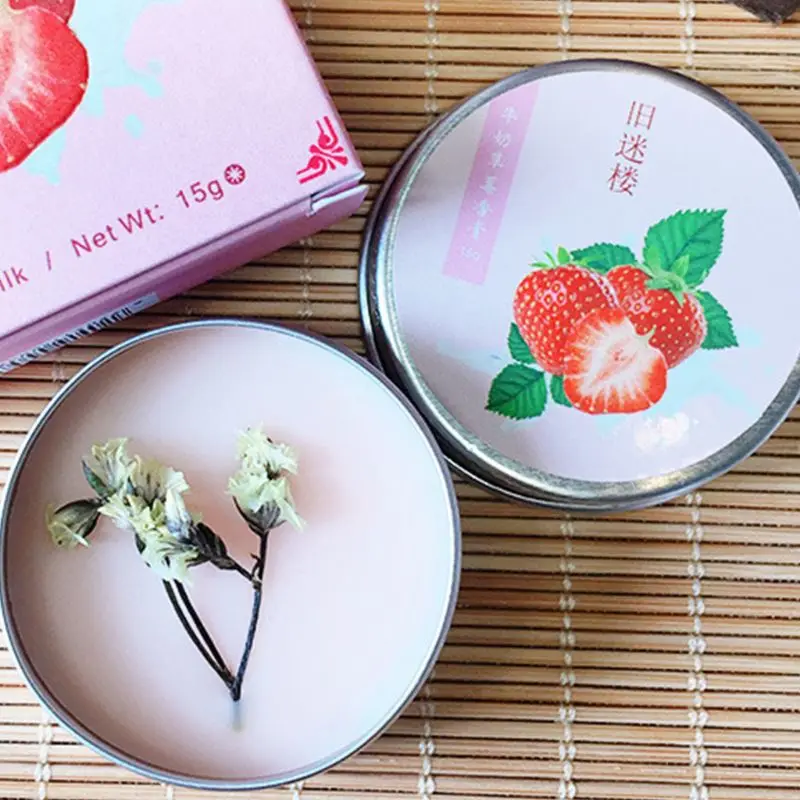 Твердый парфюм для мужчин и женщин портативный бальзам ароматизатор кожи