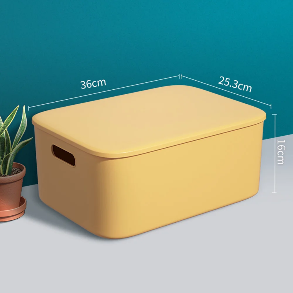 

2021 Storage Basket Student Desktop Snack Storage Box Plastic Cosmetic Storage Box Household Kitchen Sorting Box Makeup Clothes