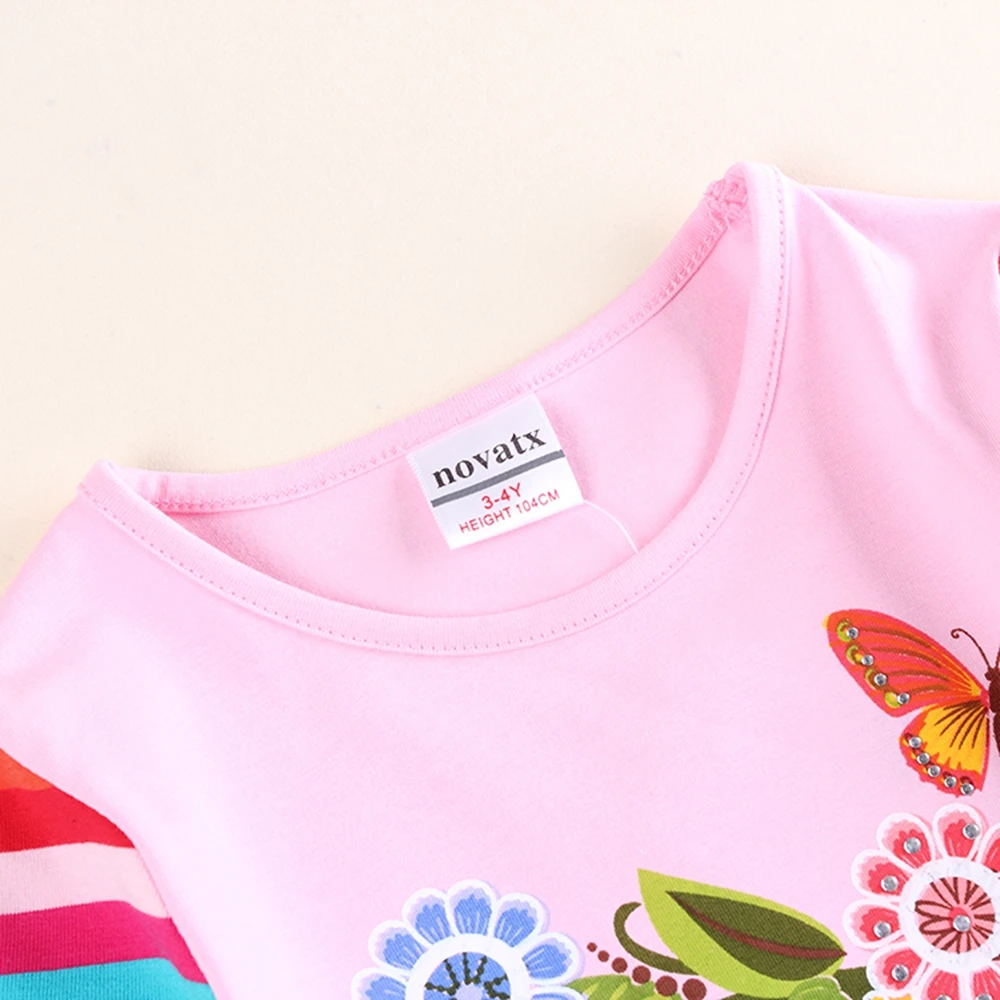 JUXINSU/милые хлопковые платья с длинными рукавами и рисунком «Маша и Медведь» для девочек, платье «точка волны», Осень-зима, для маленьких девочек 1-7 лет