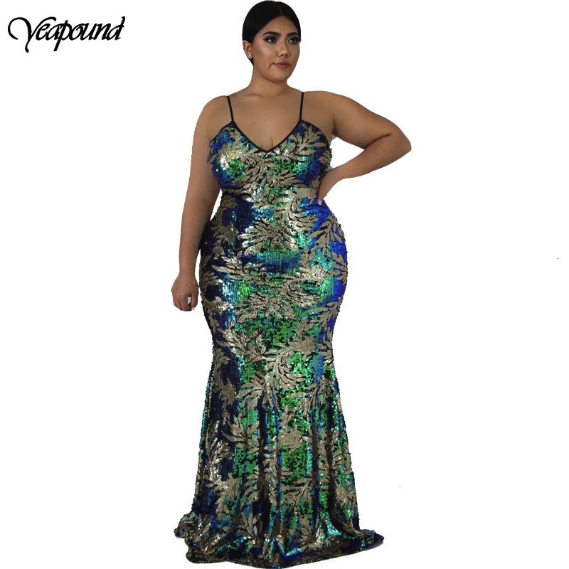 Размера плюс 5xl пикантные вечерние платья для женщин Элегантные Роскошные