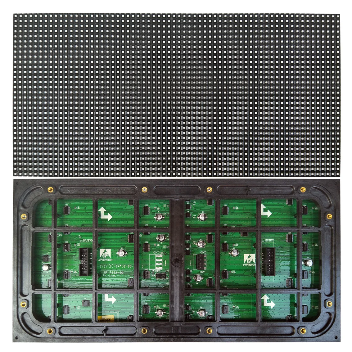 SMD P5 наружный видеонастенный светодиодный модуль 1/8 сканирование высокой яркости