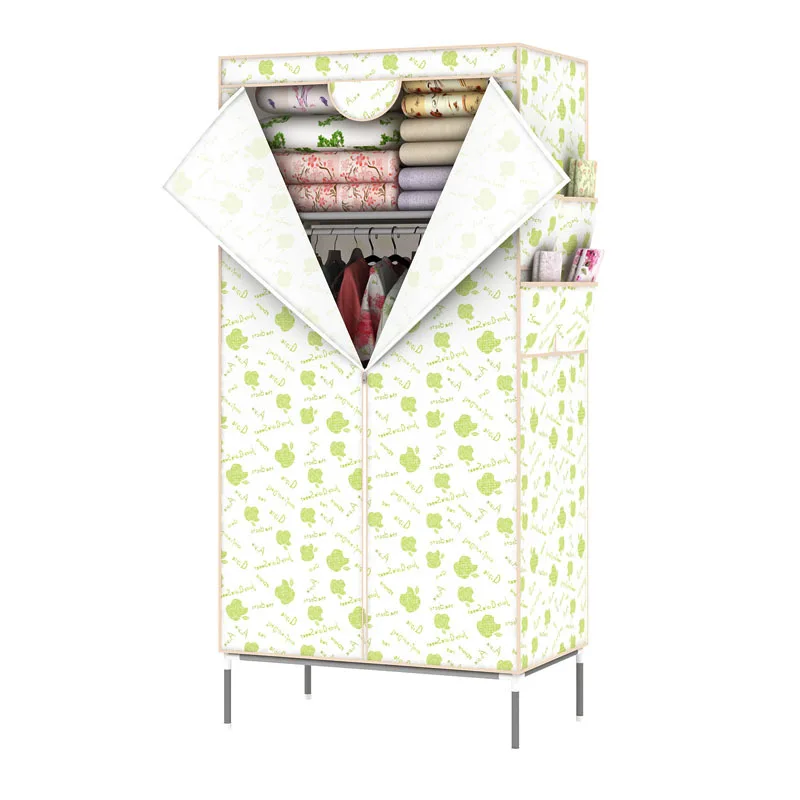 Простой комбинированный гардероб простой складной для детей и взрослых шкаф